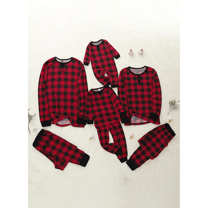 Plaid Family Matching Christmas Pajamas