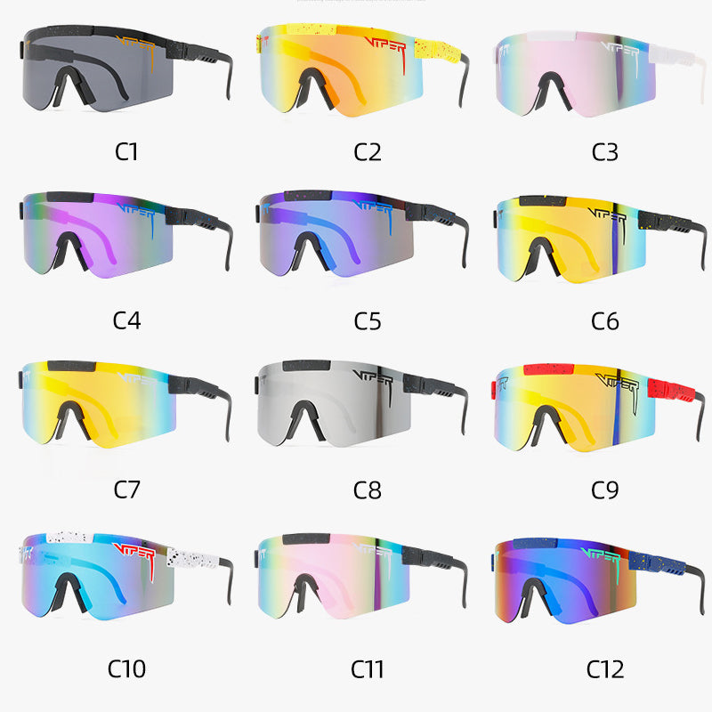 Color Film Sunglasses Windproof Sunglasses