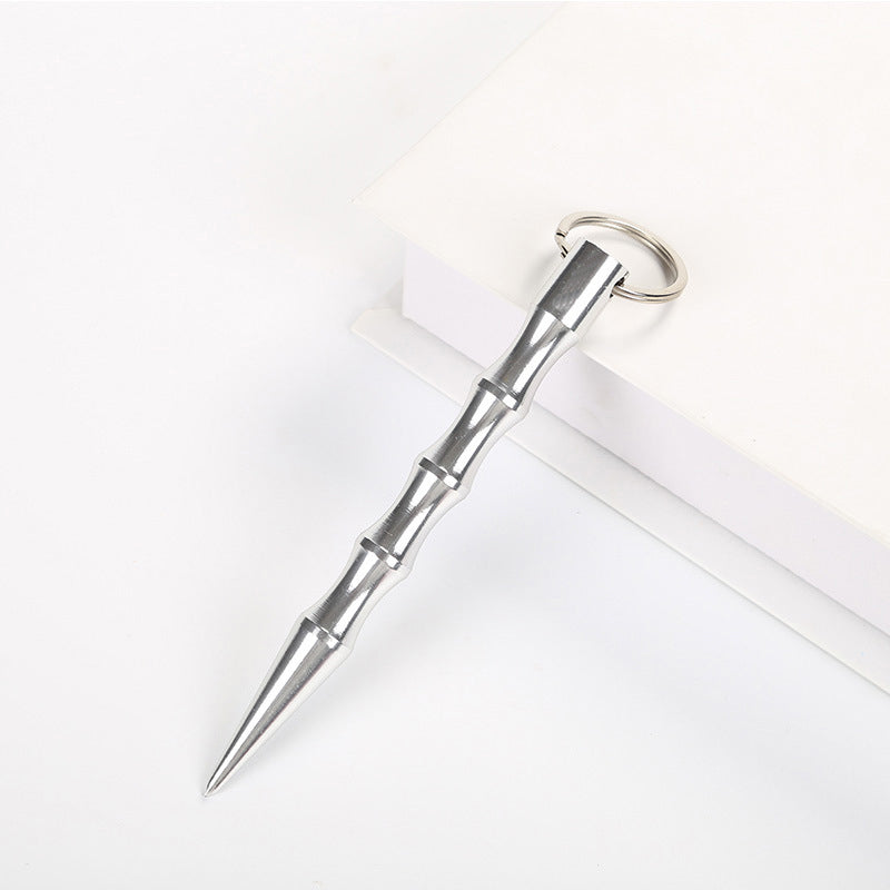 Pen Shaped Stick Pointed Key Ring