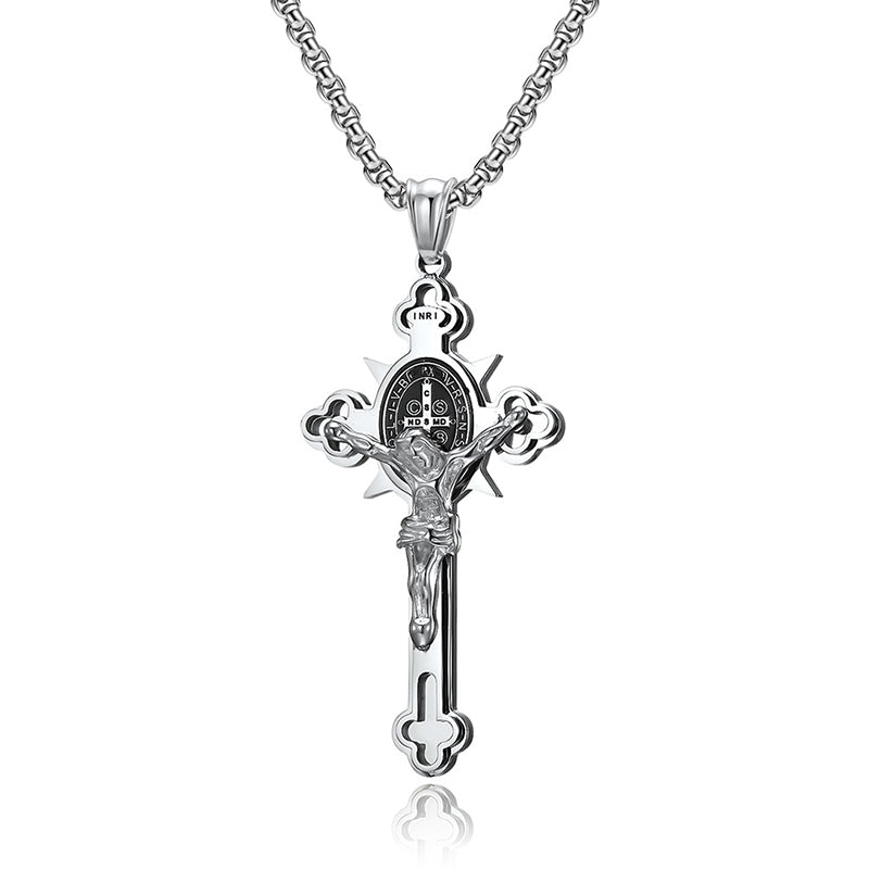 St. Benedict Exorcism Cross - Bless you andyour family