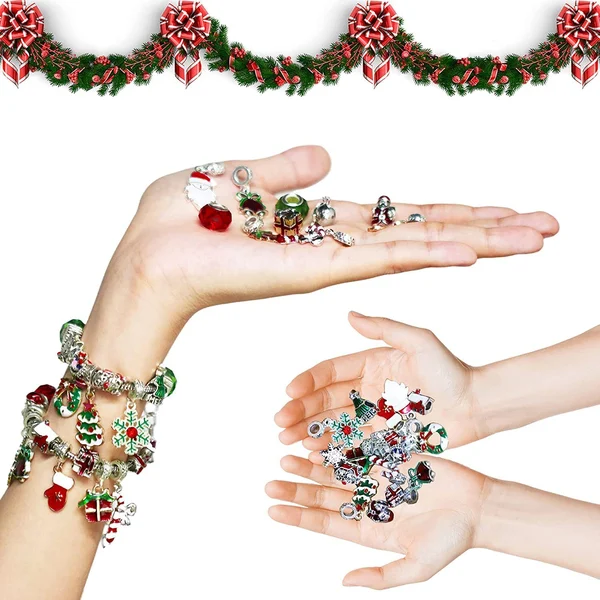 DIY Christmas Advent Calendar Bracelets Set🎁