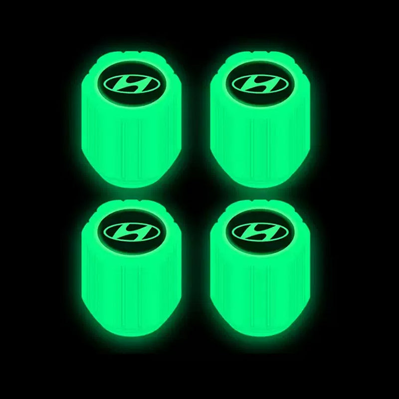 Car Tire Luminous Valve Cap（4 Pcs）