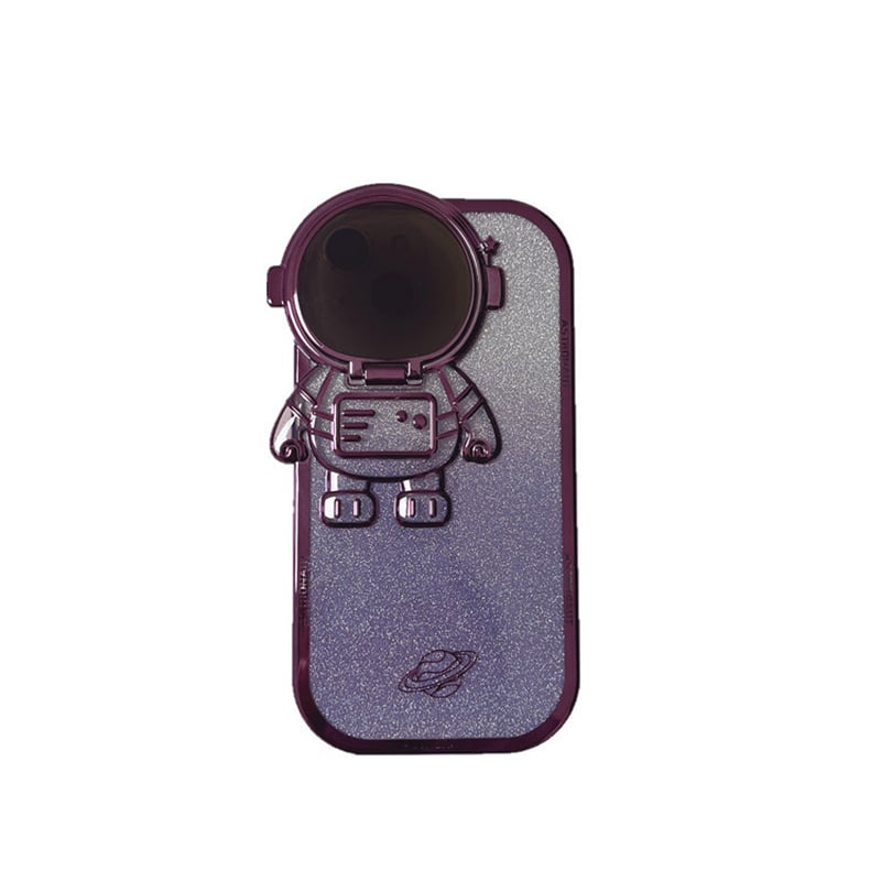 Electroplating Glitter Astronaut Bracket Cover