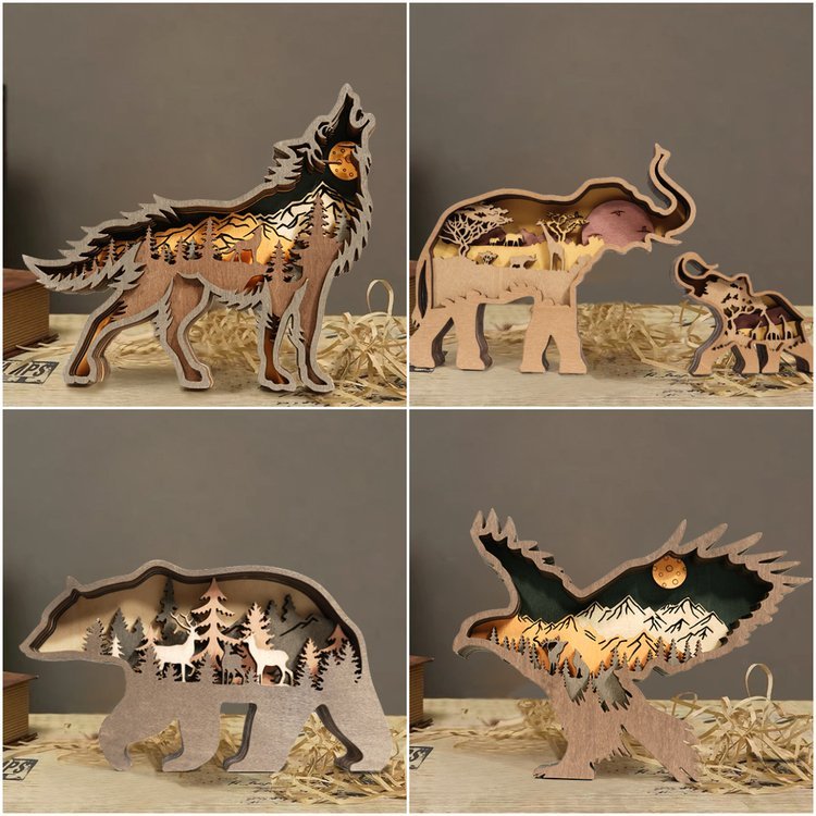 🔥HOT SALE! - Animal Carving Handcraft Gift