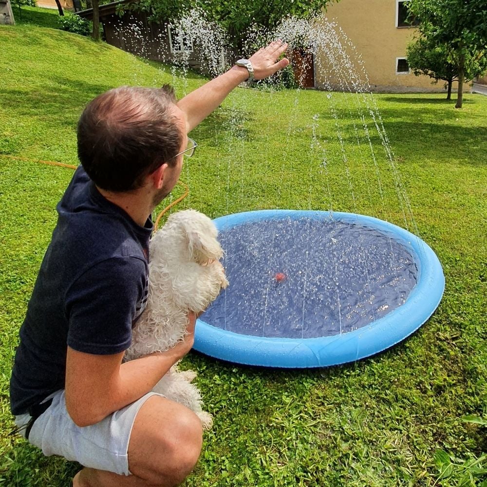 🔥 Non-Slip Splash Pad for Kids and Dog