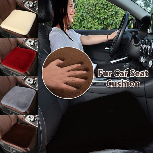 Fur Car Seat Cushion