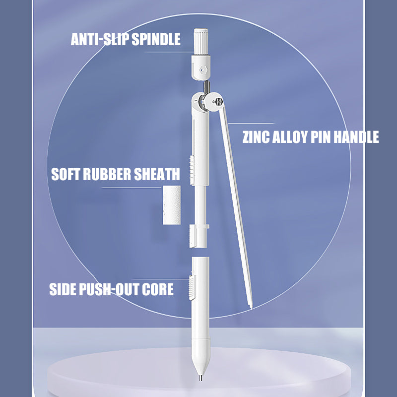 Multifunctional Automatic Pencil Compass Ruler Set