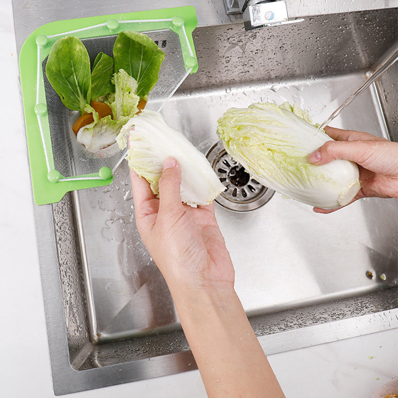 Disposable Elastic Storage Rack For Kitchen Sink