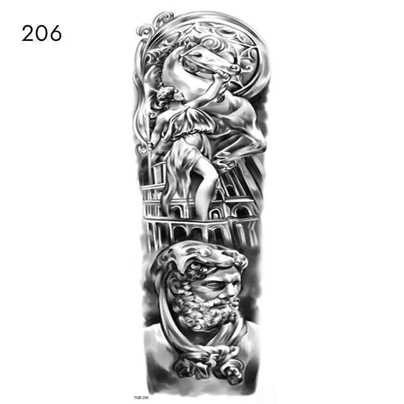 Full Arm Waterproof Tattoo Sticker