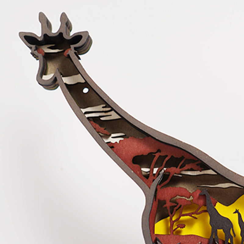 HOT SALE🔥-Giraffe Carving Handcraft Gift