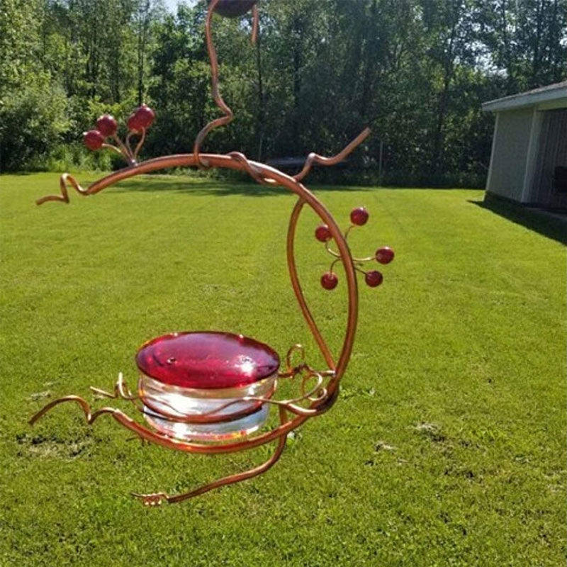 Red Berries Hummingbird Feeder