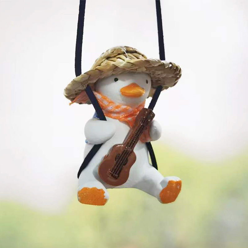 Car Swing Duck Pendant