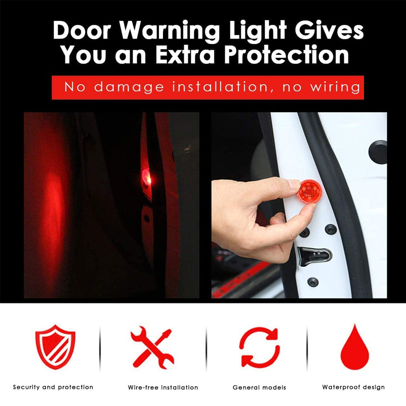 Door Anti-collision Flashing Lights（4 Pcs）