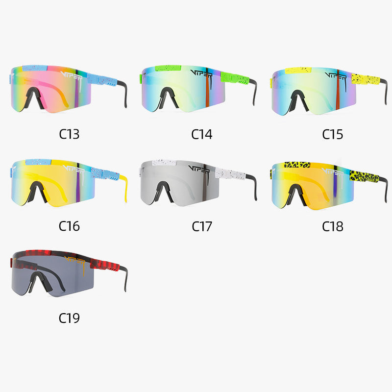 Color Film Sunglasses Windproof Sunglasses