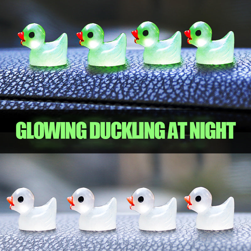 Luminous Yellow Duck Ornament