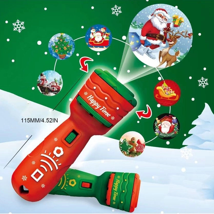 Christmas Projection Flashlight