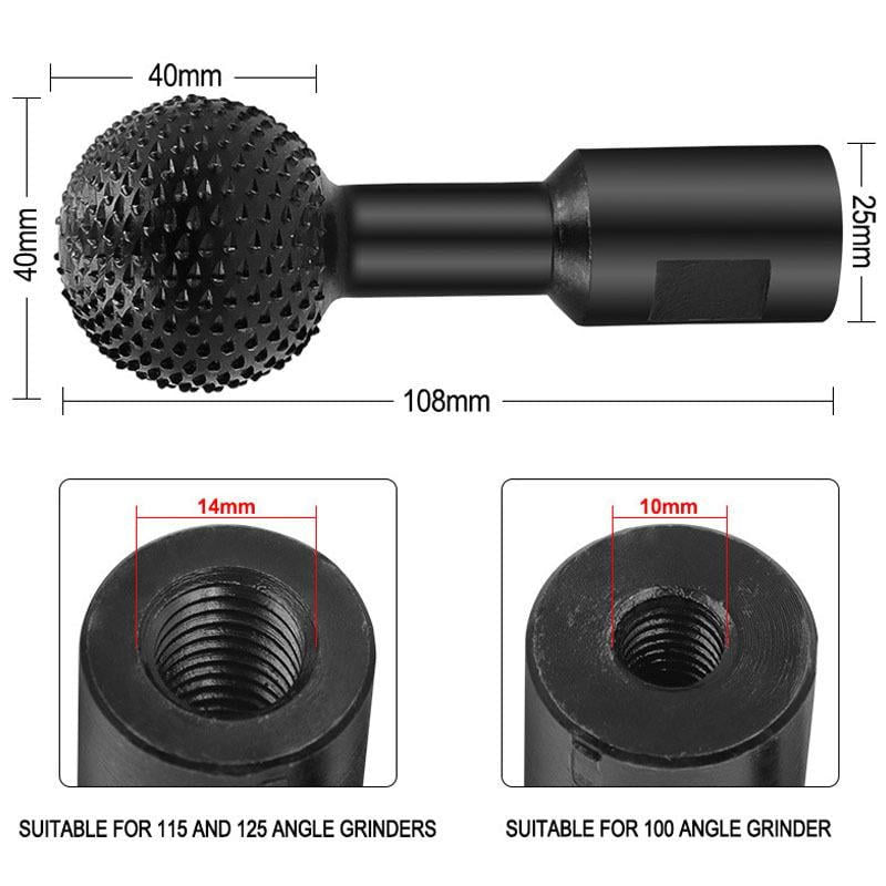 Ball Gouge for Power Tools for Woodworking Projects