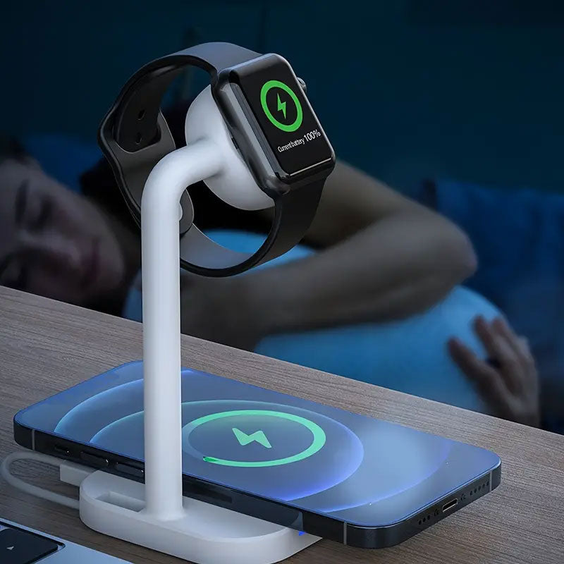 Wireless Charging Station Charger Stand Dock