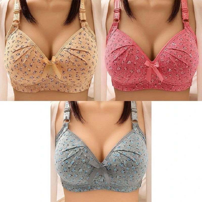 Plus Size Soft Comfort Bra Wire Free