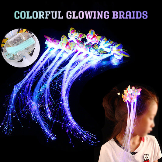 Colorful Glowing Braids🎁