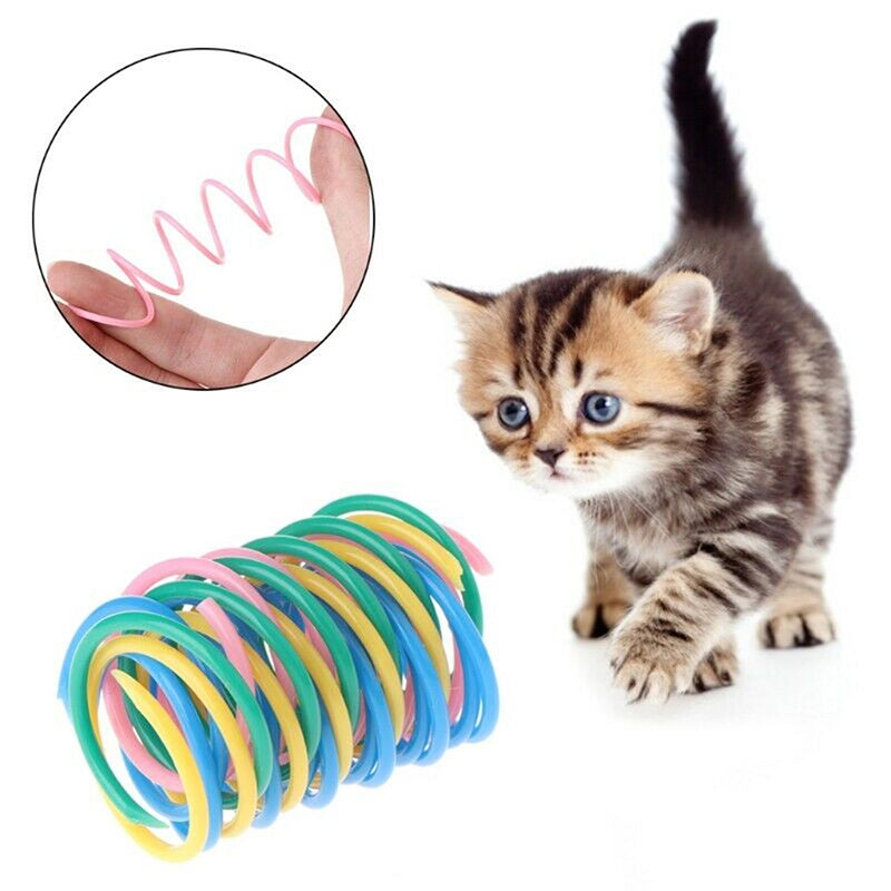 Colorful Spring Cat Toy (30 Pcs)