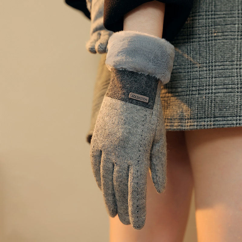 Cold Weather Touch Screen Cashmere Gloves