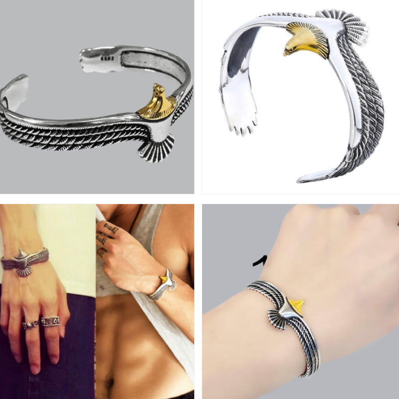 Adjustable Eagle Bracelet