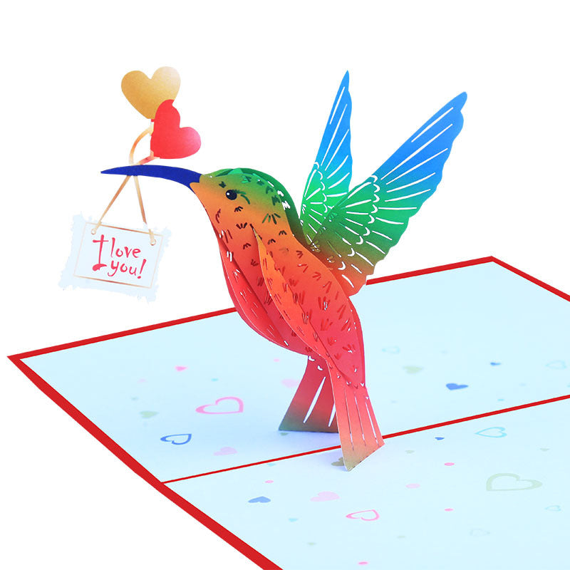 Mother's Day Hummingbird Pop-Up Card