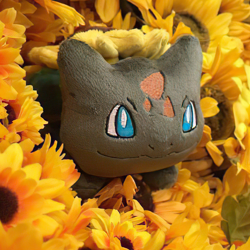 Sunflower Bulbasaur Valentine's Day Plush Toy