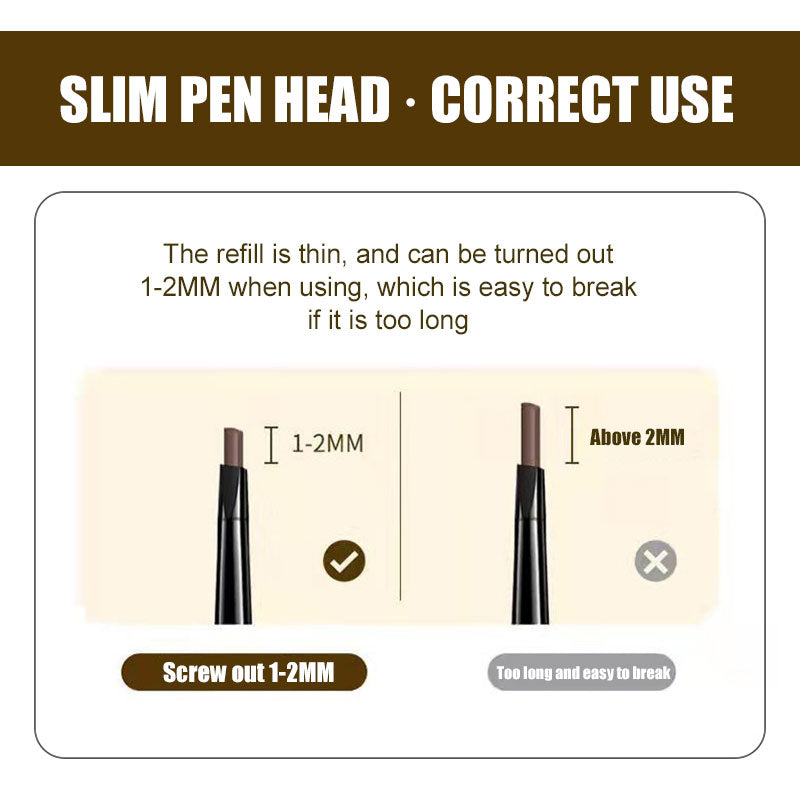 Triangle Slim Double Ended Eyebrow Pencil