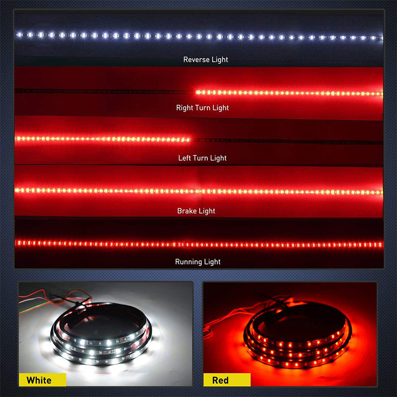 🔥led Tailgate Lights, Turn Signals And Driving And Reversing Lights🔥