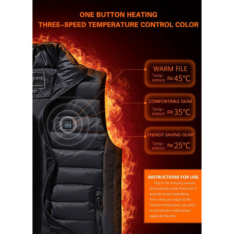 🔥New Unisex Warming Heated Vest 2021🔥