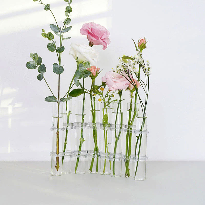 Ins Test Tube Transparent Glass Vase