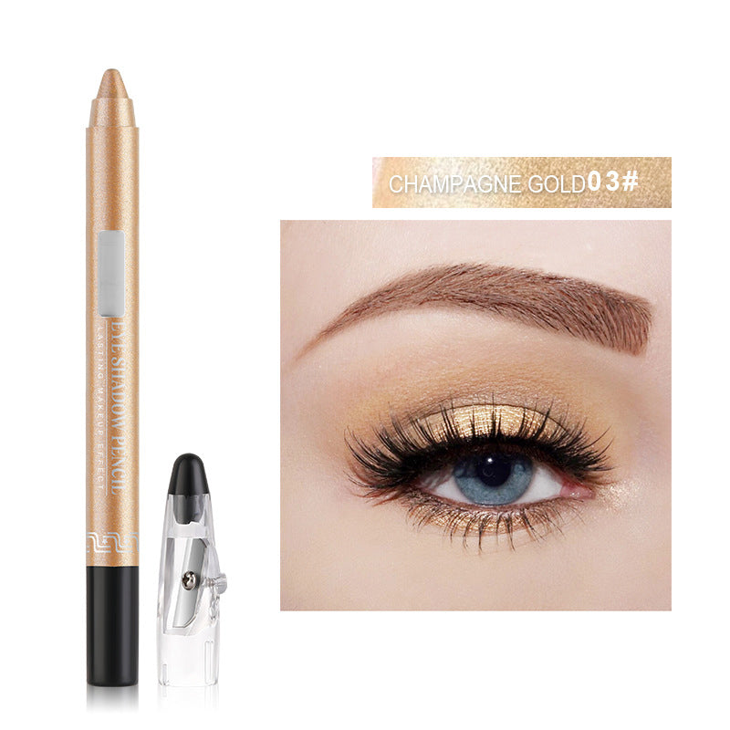 Pearlescent Eyeshadow Pencil With Sharpener