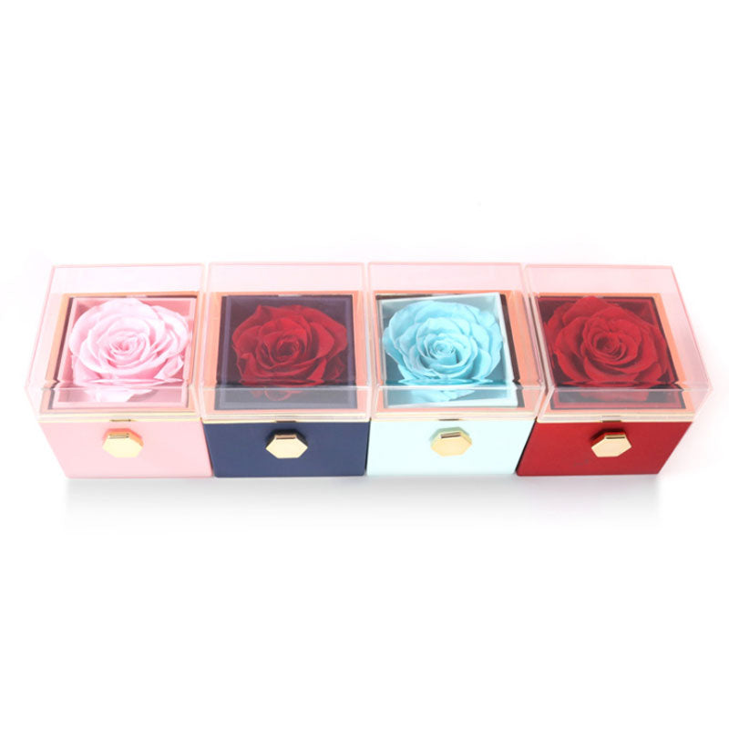 Rotating Rose Ornament Box