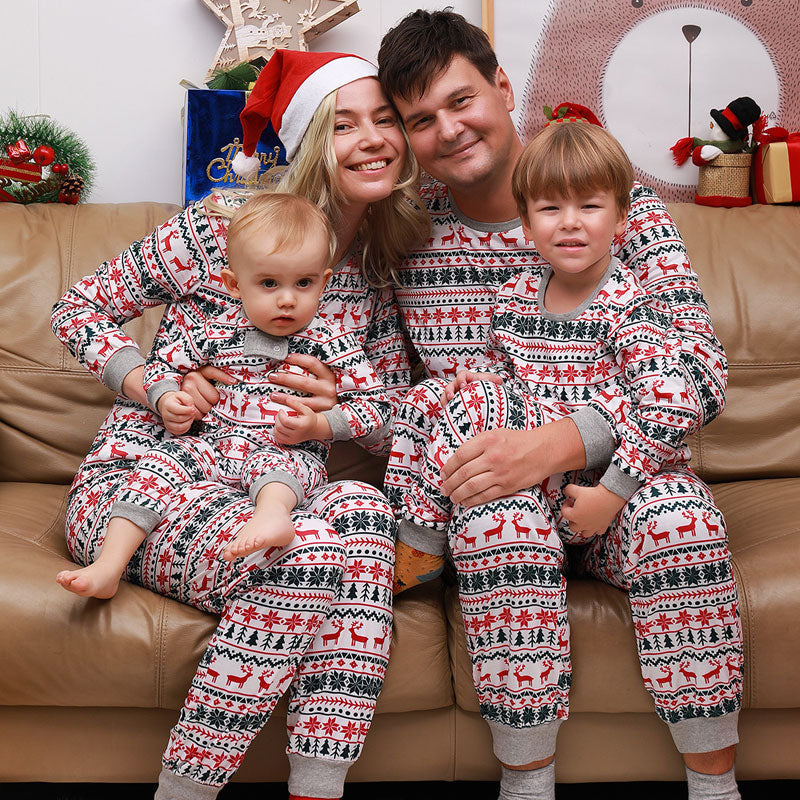 Print Family Matching Christmas Pajamas