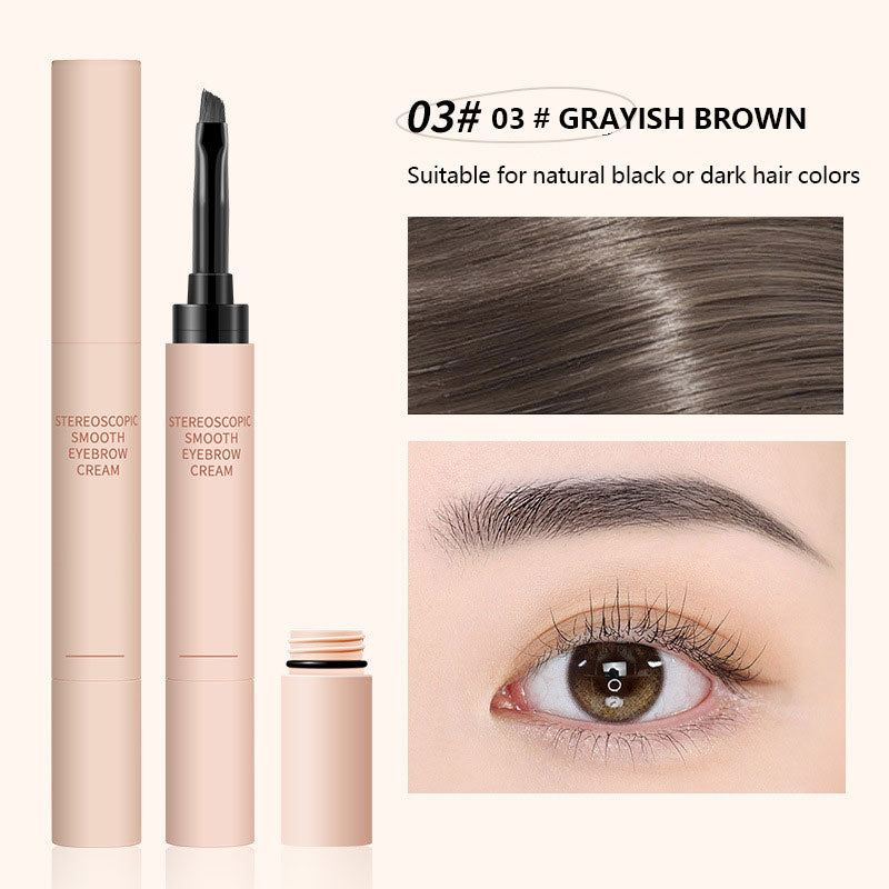 Smooth And Long-lasting Color Eyebrow Cream