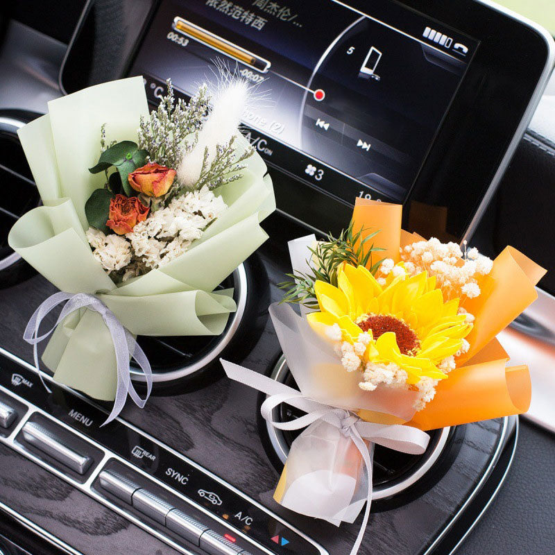 Preserved Flower Car Aromatherapy