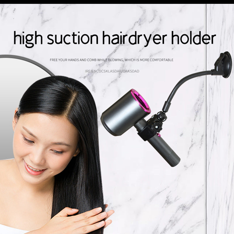 Bathroom Punch-free Hair Dryer Bracket Suction Cup Type