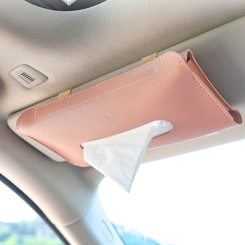 Car Sun Visor Tissue Box