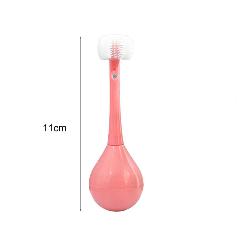 3D Tumbler Kids Silicone Toothbrush