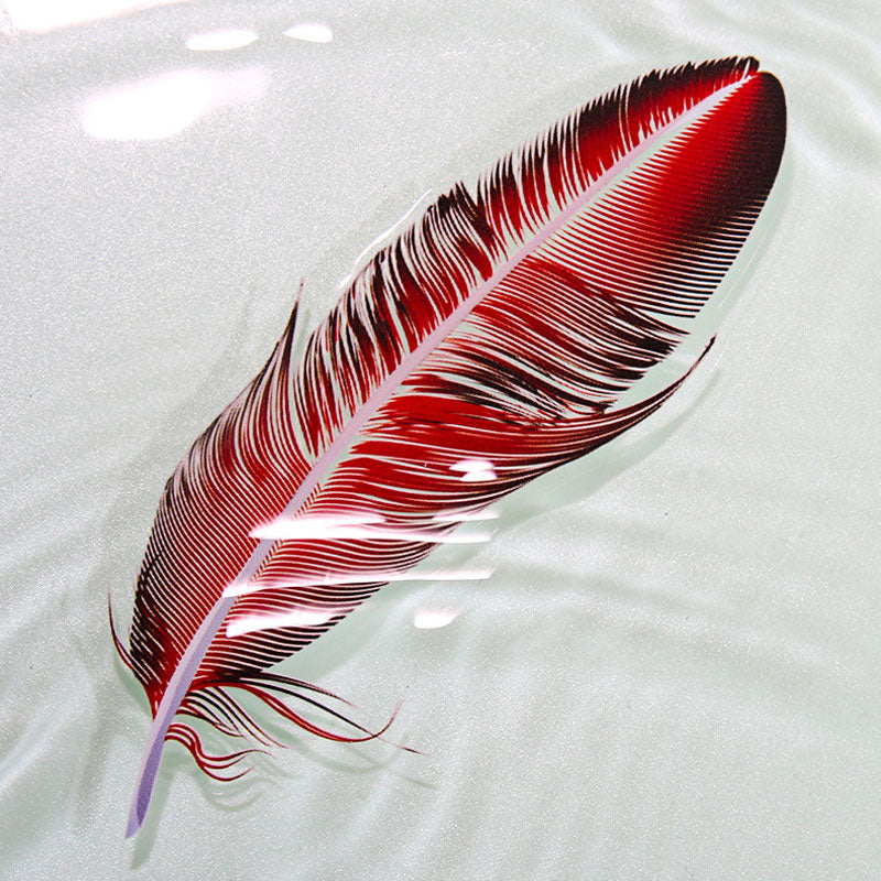 Feather Car Body Bumper Stickers