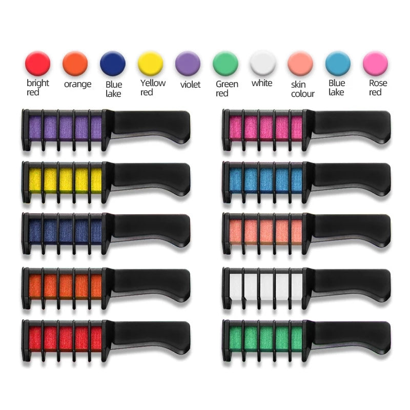 Disposable 10-color Hair Dye Stick