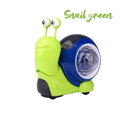 Music Light Educational Snail Toy