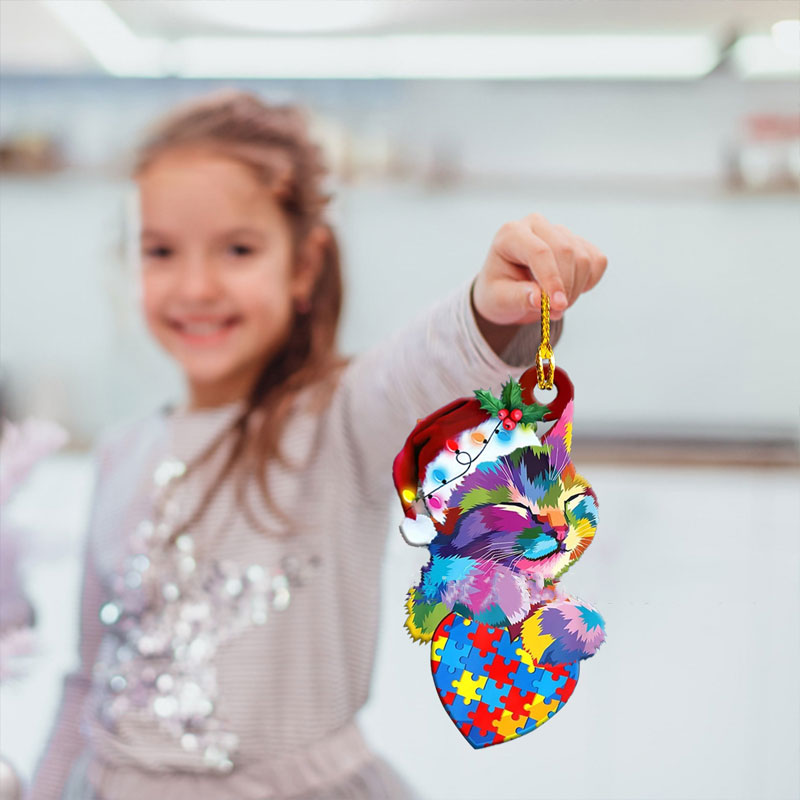 Rainbow Christmas Pendant Ornament