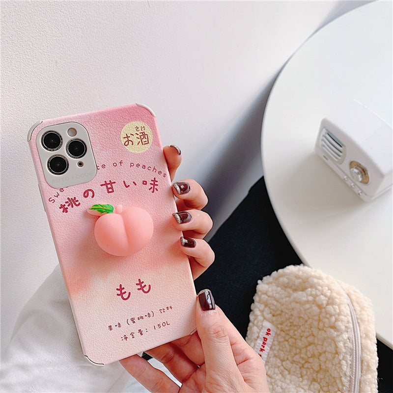 PINK SOFT CASE FOR IPHONE