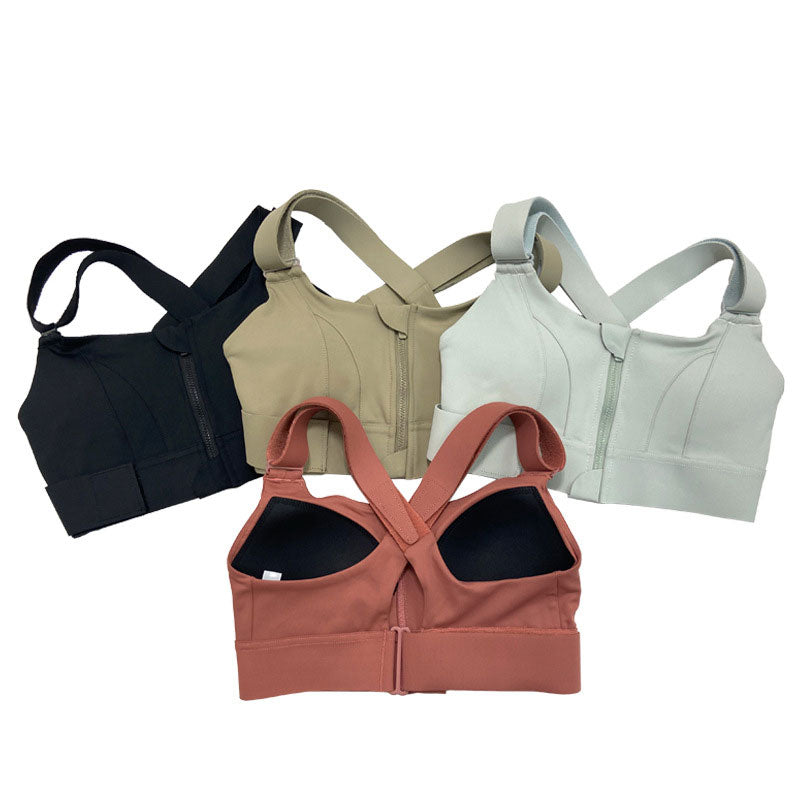 Zip Fully Adjustable Sports Bra Pro