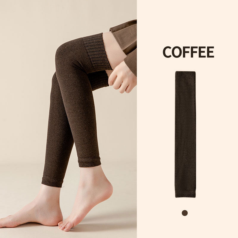 Winter Over Knee High Footless Socks for Women