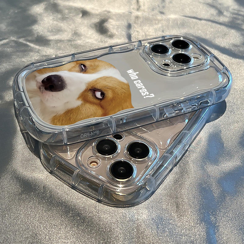 Funny Corgi Rolling Eyes Phone Case