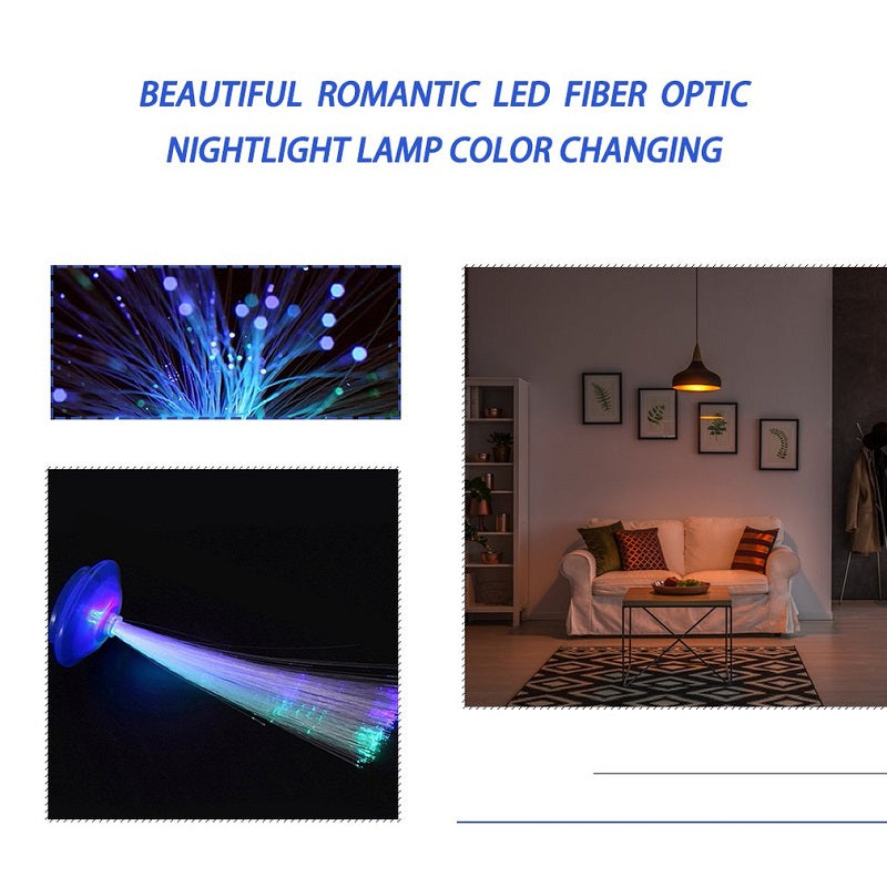 🌈Ice Fiber Optic Lamp